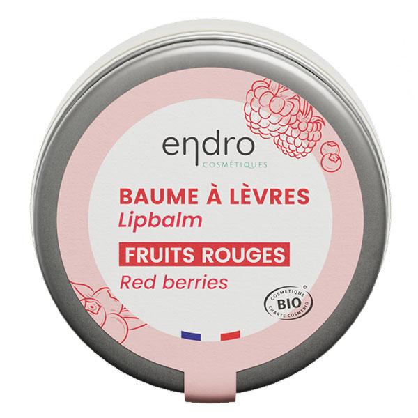 Baume à Lèvre Fruits rouges 100% d’origine naturelle Pot 15 ml