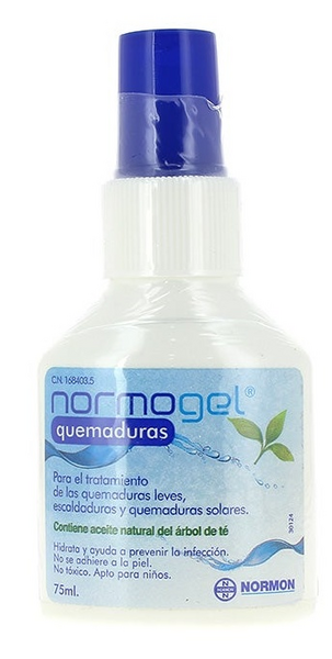 Normon Normogel Quemaduras Spray 75 ml