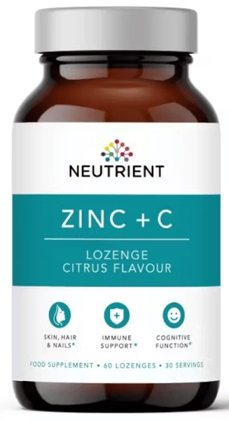 Neutrient Zinc + C 60 Pastillas