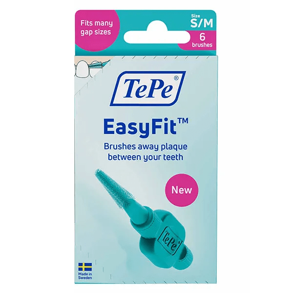 Brossettes Interdentaires coniques EasyFit™ Taille S/M 6 pièces