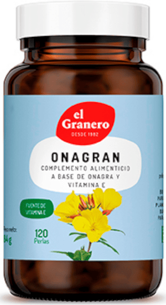 El Granero Integral Onagran Aceite de Onagra 120 Perlas