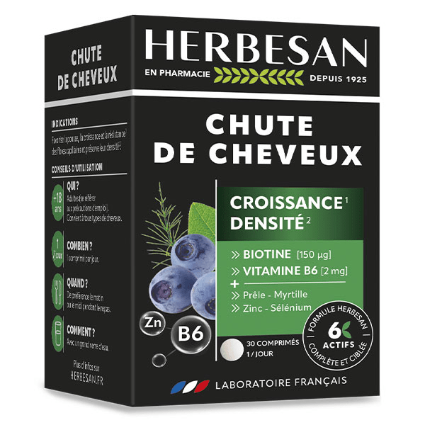 - Chute de cheveux - Croissance & Densité - 30 comprimés 4