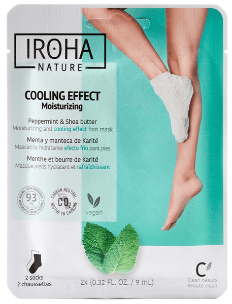 Iroha Nature Calcetines Tratamiento Pies y Uñas Relajación 1 Uso