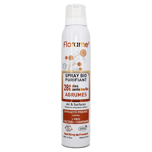 Maison Spray Purifiant Agrumes Bio 180ml 4
