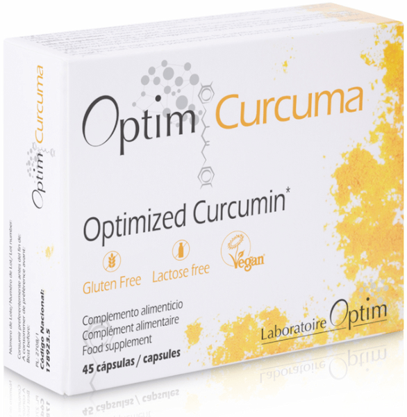 Optim Cúrcuma 45 Cápsulas