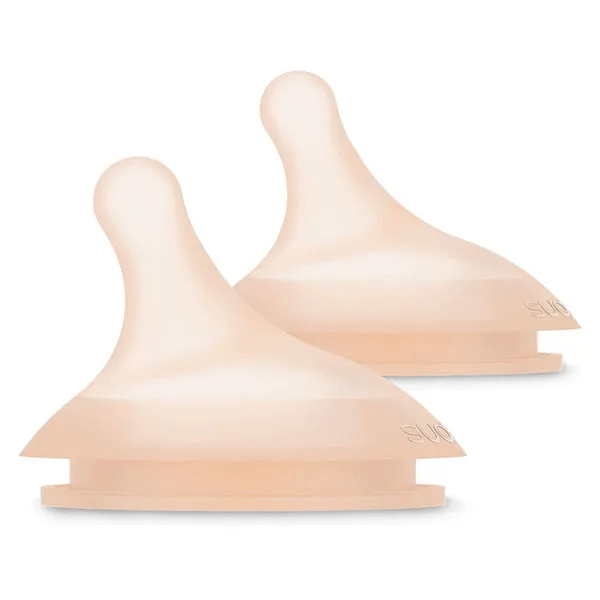 Tétines Pour Biberon Anti-Colique Zerø.Zerø Débit Moyen / M x2