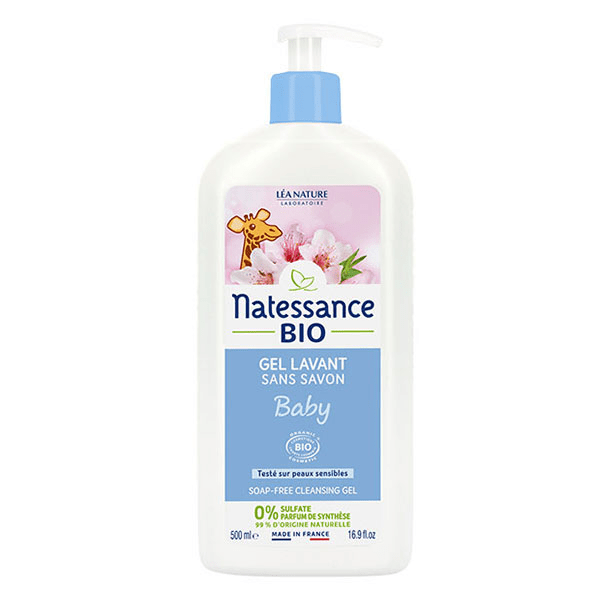 Baby Gel Lavant Sans Savon Bio 500ml 4