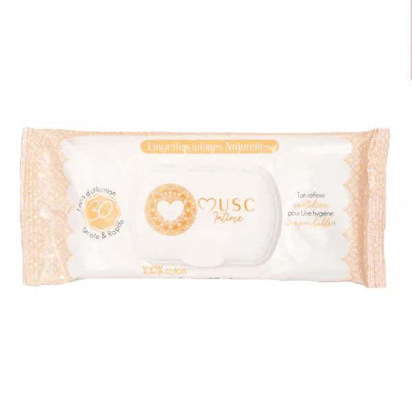 Musc IntimeAmber Flower La précieuse Lingettes Intimes 30 unités 2