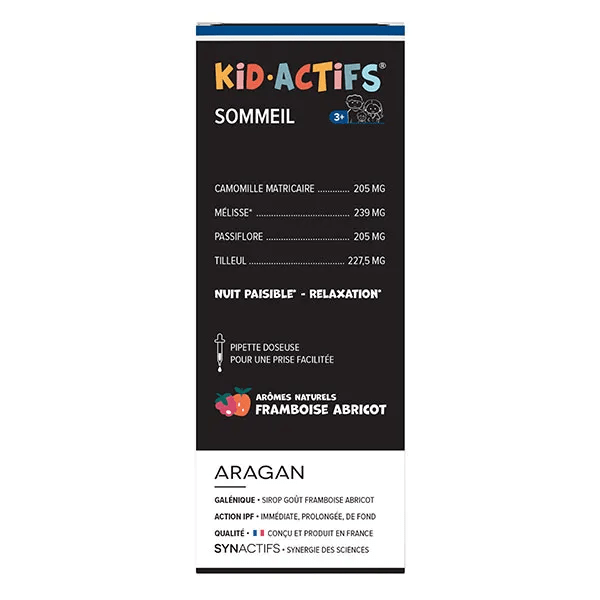 KID•ACTIFS Sirop Sommeil Enfant 125ml 4