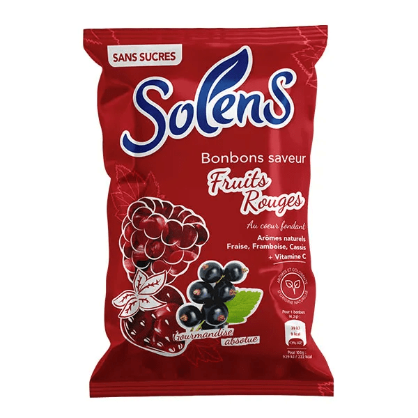Bonbons Fruits Rouges 100g 3