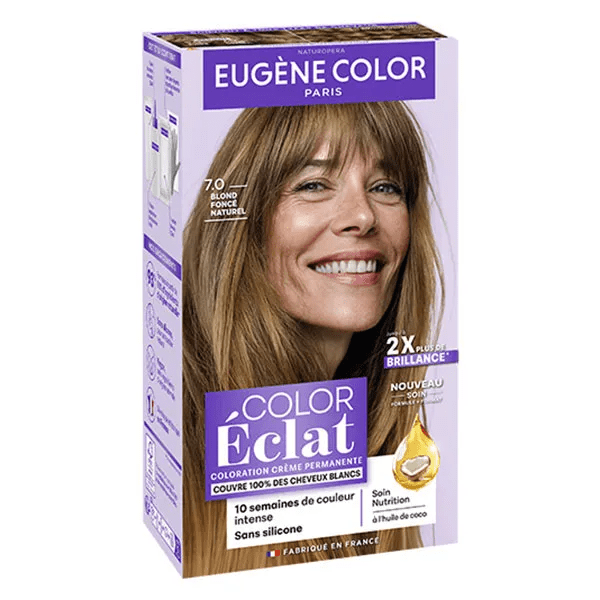 - Color éclat Blond foncé naturel 7.0