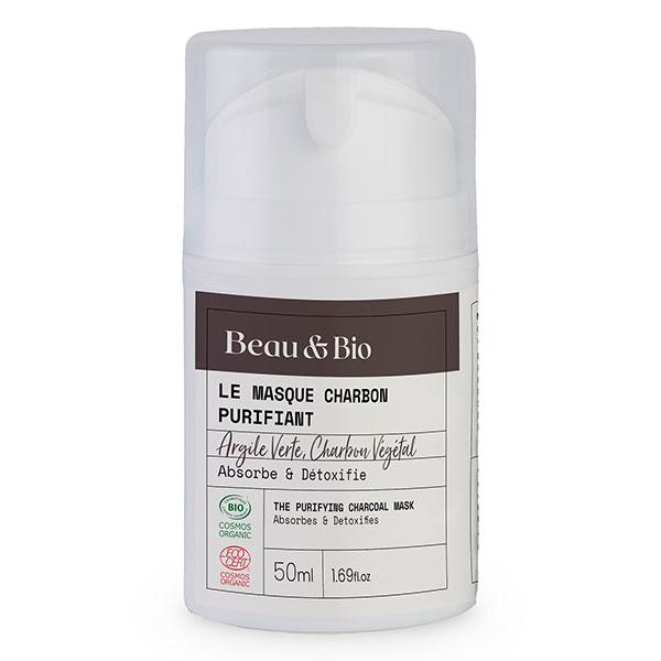 Le Masque Charbon Purifiant Certifié Bio 50ml