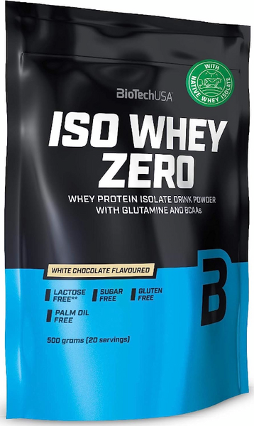 Biotech Usa Iso Whey Zero Choco Blanco 500 Gr