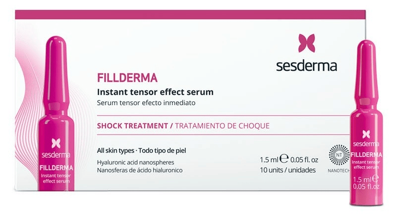 Sesderma Fillderma Nano Ampollas Efecto Tensor 10 uds