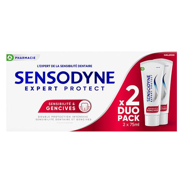 Dentifrice Sensibilité et Gencives Menthe Fraiche Lot de 2 x 75ml 2