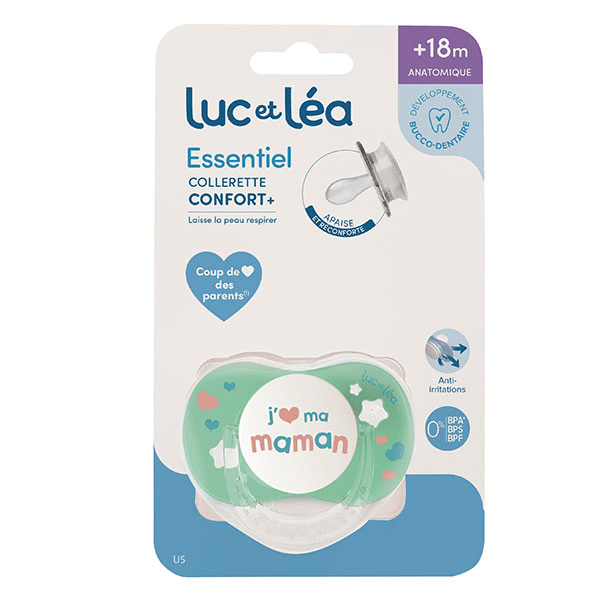 Luc et Léa Sucette essentiel j'aime Maman  +18M 2