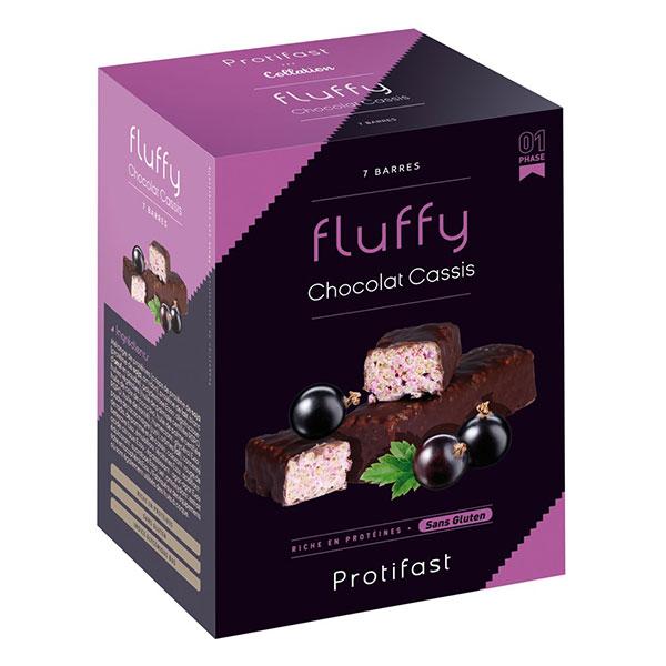Barre Fluffy chocolat cassis - 7 barres 2