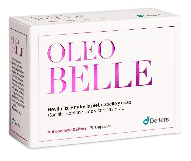 Deiters Oleo Belle Piel Uñas Cabello 60 cápsulas