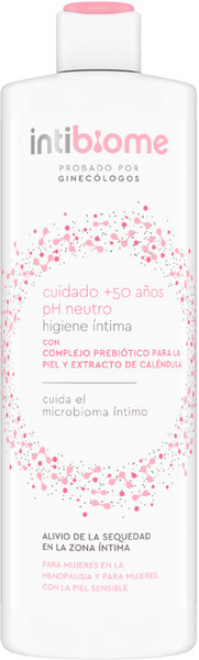 Intibiome Gel de Cuidado Íntimo +50 Años pH Neutro 500 ml