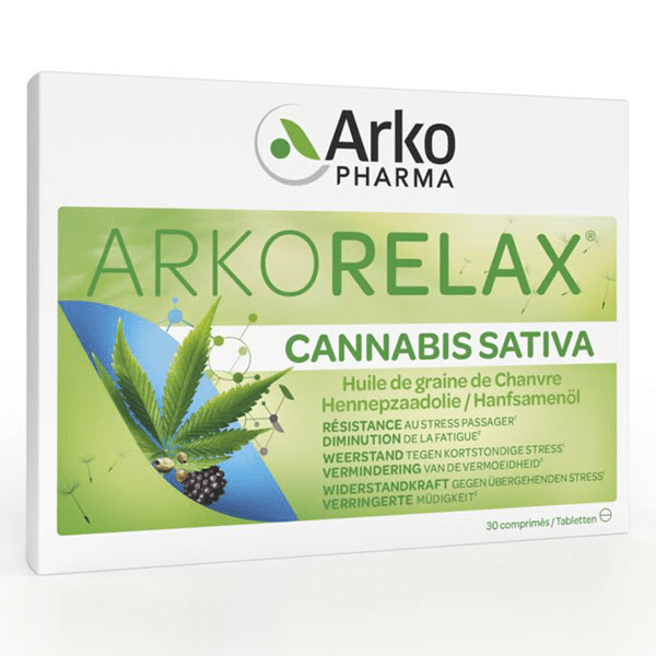 Arkorelax Cannabis Sativa 30 comprimés 4