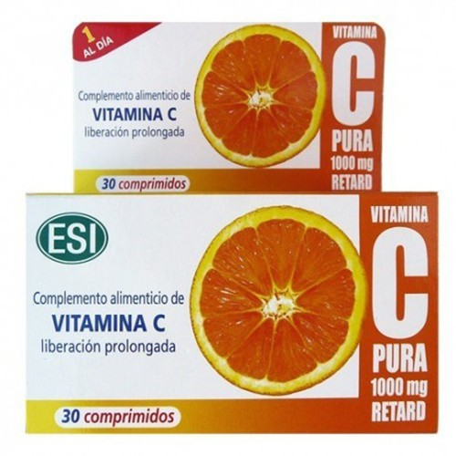 Vitamina C Pura 1000mg Retard 30 Comprimidos