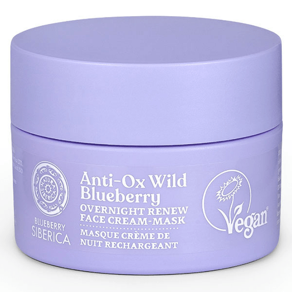 Blueberry Siberica Masque Crème de Nuit Rechargeant 50 ml 2