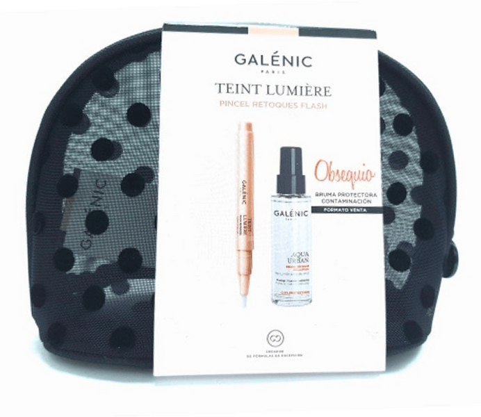 Neceser Galenic Teint Lumiere Pincel Retoques Flash +Bruma Anticontaminación 50ml