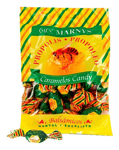 Marnys Caramelos Propóleo, Miel, Mentol Y Eucalipto 60 Gr