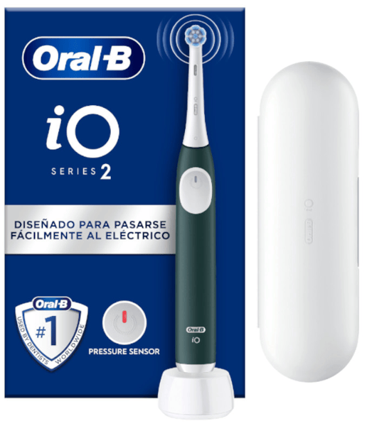 Oral-B Cepillo Eléctrico iO2 Series Forest Green w/TC /Hbox)