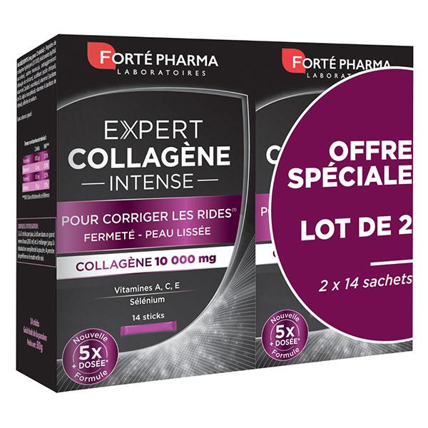 Forté Pharma Expert Collagène Intense Sélénium Vitamine C Lot 2x 14 sticks 4