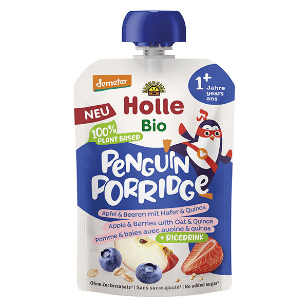 Penguin Porridge Gourde Pom Demeter Bio 110g