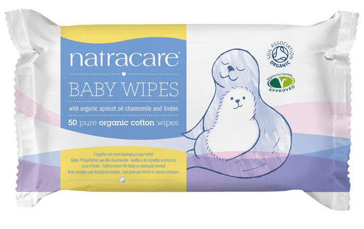Natracare Toallitas Bebé Ecológicas 50 Uds