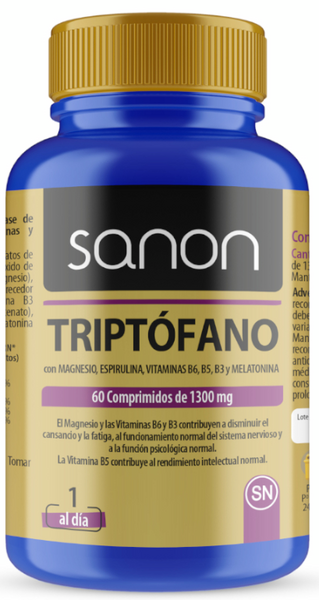 Sanon Triptófano 60 Comprimidos