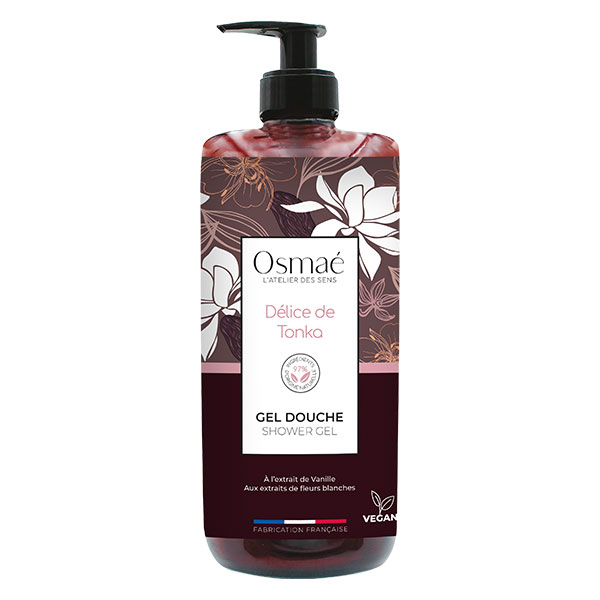 Osmae Gel douche Délice de tonka 1L