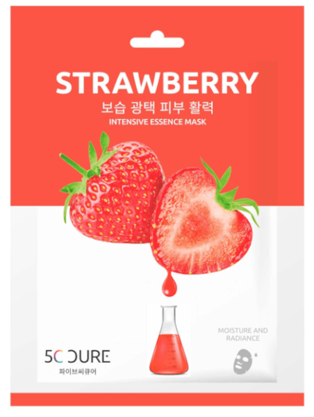 Jkosmec Strawberry Intensive Essence Mask 1 Ud