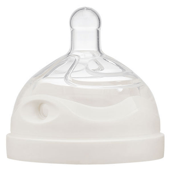 Tétine Biomimétisme Tétine et bague 0+ mois Silicone Débit 1 Lent 4