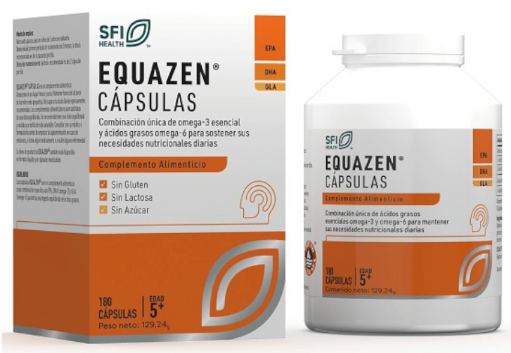 Vitae Equazen Omega-3 y 6 Apoyo al Desarrollo Cognitivo 180 Cápsulas
