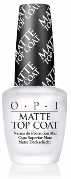 OPI Nail Lacquer Top Coat Efecto Mate