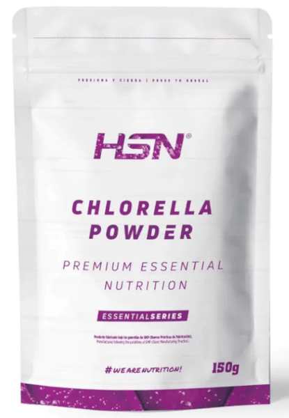 Hsn Verde Chlorella En Polvo Sin Sabor 150 Gr