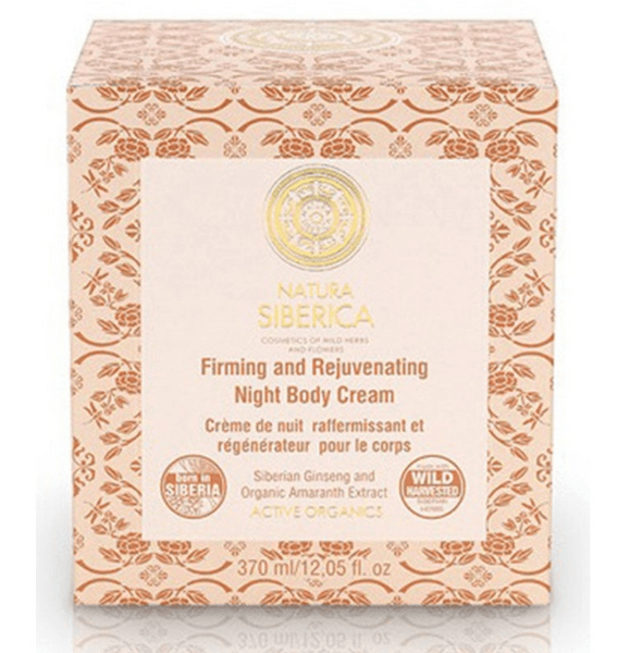 Natura Siberica Crema Noche Corporal Firmeza y Rejuvenecimiento 370 ml