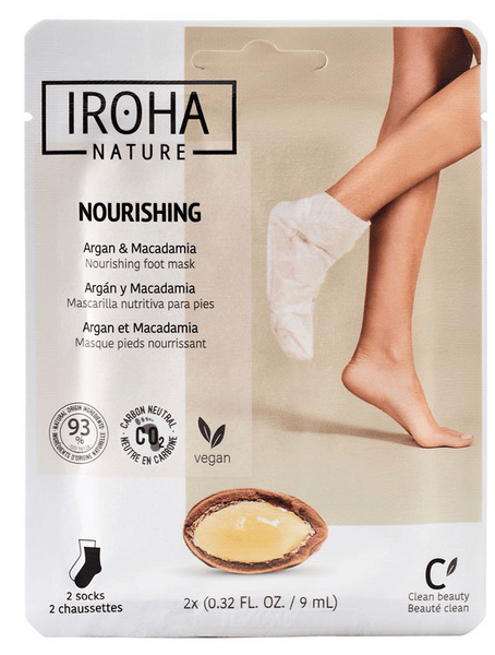 iroha nature calcetines mascarilla nutritivos 9 ml