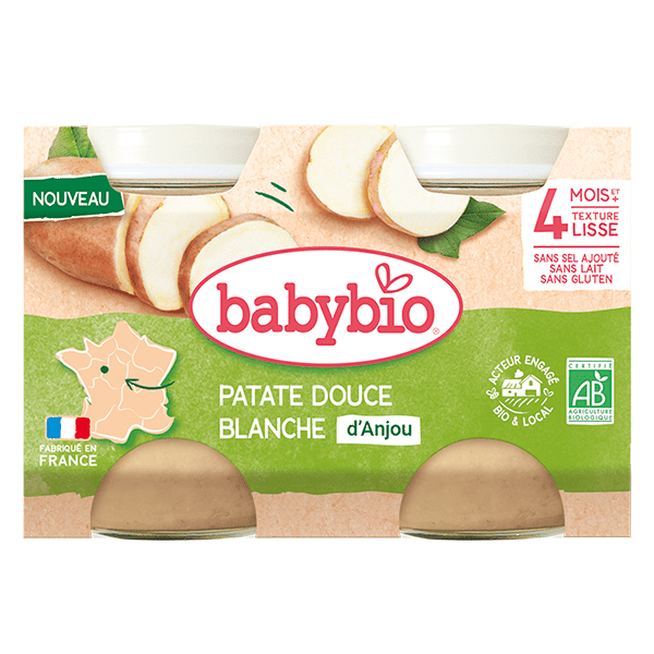 Patate Douce Blanche d'Anjou Bio 260g 3
