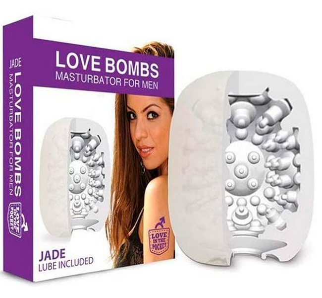 Love Bomba De Amor Para Hombres Con Lubricante Jade