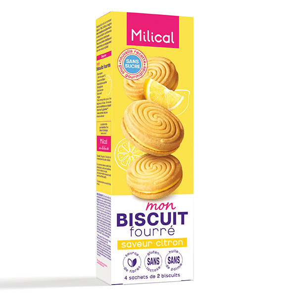 Biscuits Fourrés au Citron - 8 unités 3