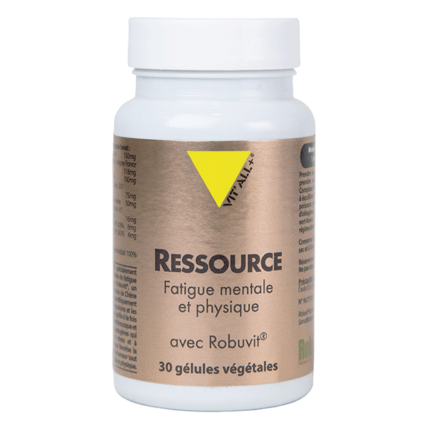 Ressource Force Mentale et Physique 30 gélules végétales 2