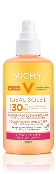 Vichy Ideal Soleil Agua de Proteccion Solar Antioxidante SPF 30+ 200 ml