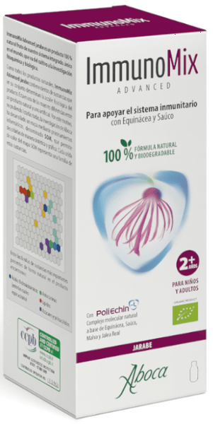 Aboca Malva Immunomix Advanced Jarabe Sistema Inmunitario +2 Años 210 Gr