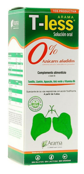 Arama Jarabe T-Less Tos Productiva 120 ml