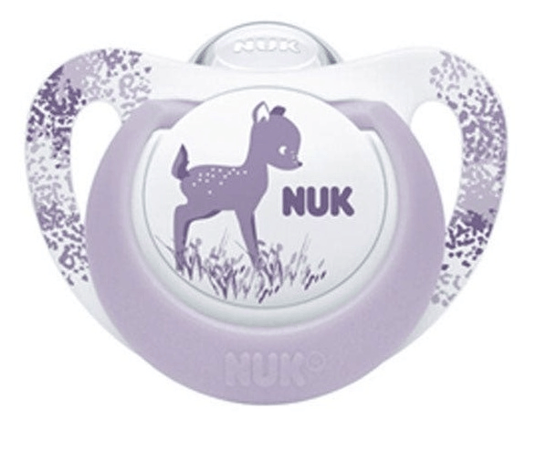 Nuk Chupete Genius Silicona 0-6m Lila