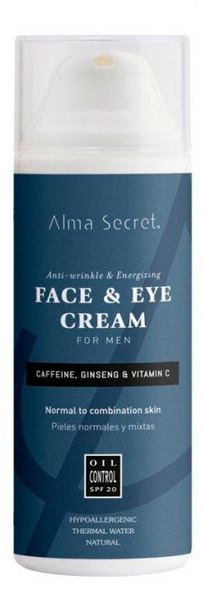 Alma Secret For Men Crema Facial & Ojos Aniarrugas SPF20 50ml